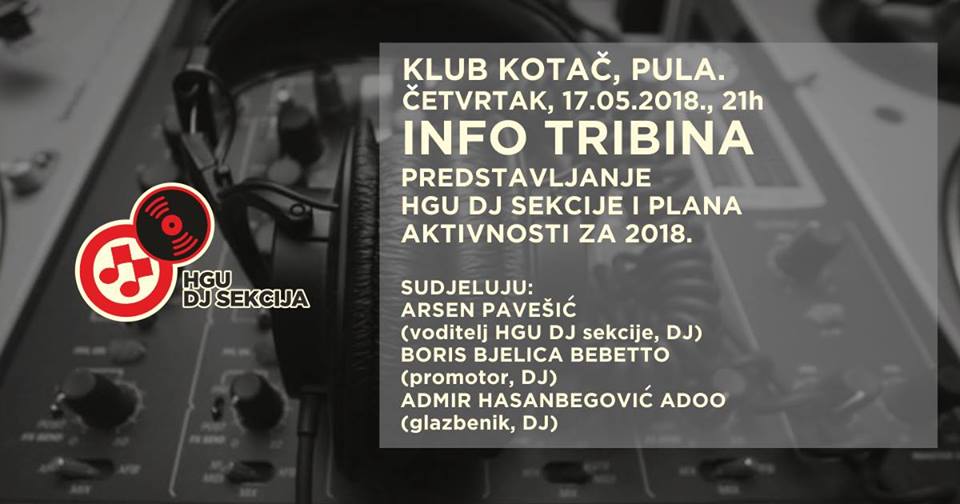 HGU tribina + clubbing